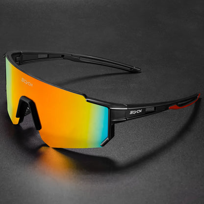SCVCN New Outdoor Cycling Sunglasses Men Road Driving Bike Glasses  Sports Mountain Climbing Women Bicycle Cycling UV400 Goggles Beauty World Shop