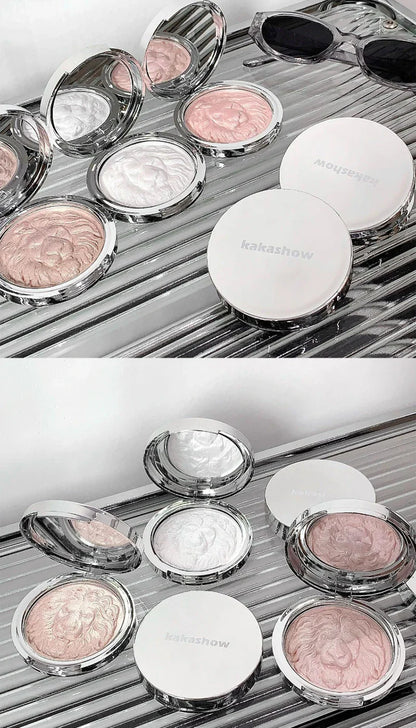Lion Series high-gloss powder, clear and glittering, fine pearlescent luster, high-end atmosphere, high-gloss paste Beauty Trend Shop