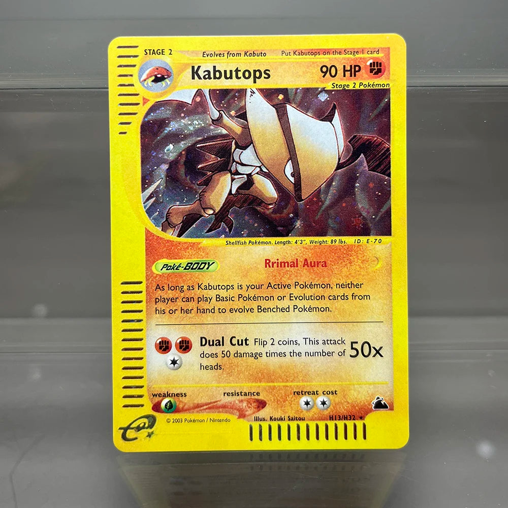 PKM Cards Charizard Steelix Celebi Single Foil Cards Magneton Gengar Classic Game Collection Cards PTCG Proxy Cards Beauty World Shop