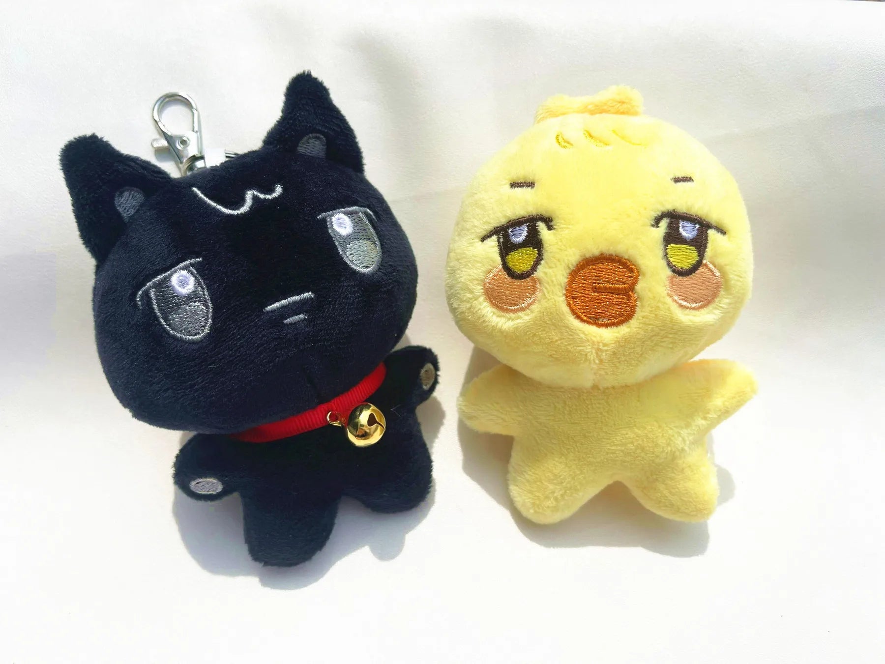 10CM Pop-up Store Doll Keychain ANITEEZ Cartoon Cute Plush Pendant Keyring Bag Accessories Kpop Yunho Yeosang Fans Gifts Beauty World Shop