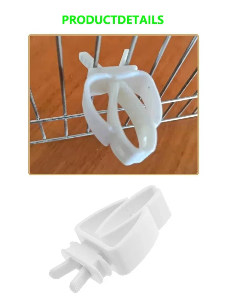 Cute Small Pet Bird Food Holder Parrot Fruits Vegetables Clip Cuttlefish Bone Feeder Device Clamp Bird Cage Accessories Oiseaux Beauty World Shop