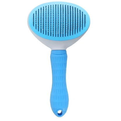 Pet Dog Brush Cat Comb Self Cleaning Pet Hair Remover Brush For Dogs Cats Grooming Tools Pets Dematting Comb Dogs Accessories Beauty Fashion