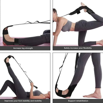 Yoga Stretching Bands Relieve Leg and Foot Tension, Yoga, Pilates, and Rehabilitation Training Leg and Foot Stretching Bands Beauty World Shop