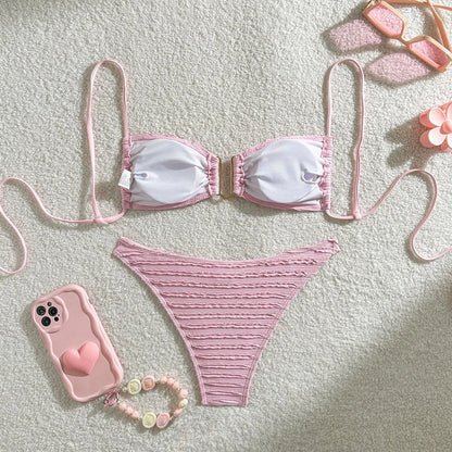 Summer Sexy Bikinis 2026 Women's Swimwear Female Swimsuit For Swim Wear Bathing Suits Brazilian Bikini Set Beachwear Pool Bather Beauty World Shop