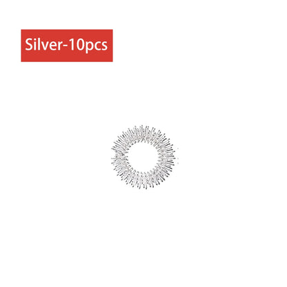 Acupressure Rings Spiky Sensory Finger Rings, Spiky Finger Ring Acupressure Ring Set Silent Stress Massager Finger Massage Tool Beauty World Shop