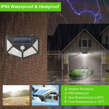 Multifunctional Solar Lamp Outdoor Garden Decoration Solar LED Light Waterproof Sunlight Powered Spotlight with Motion Sensor Beauty World Shop