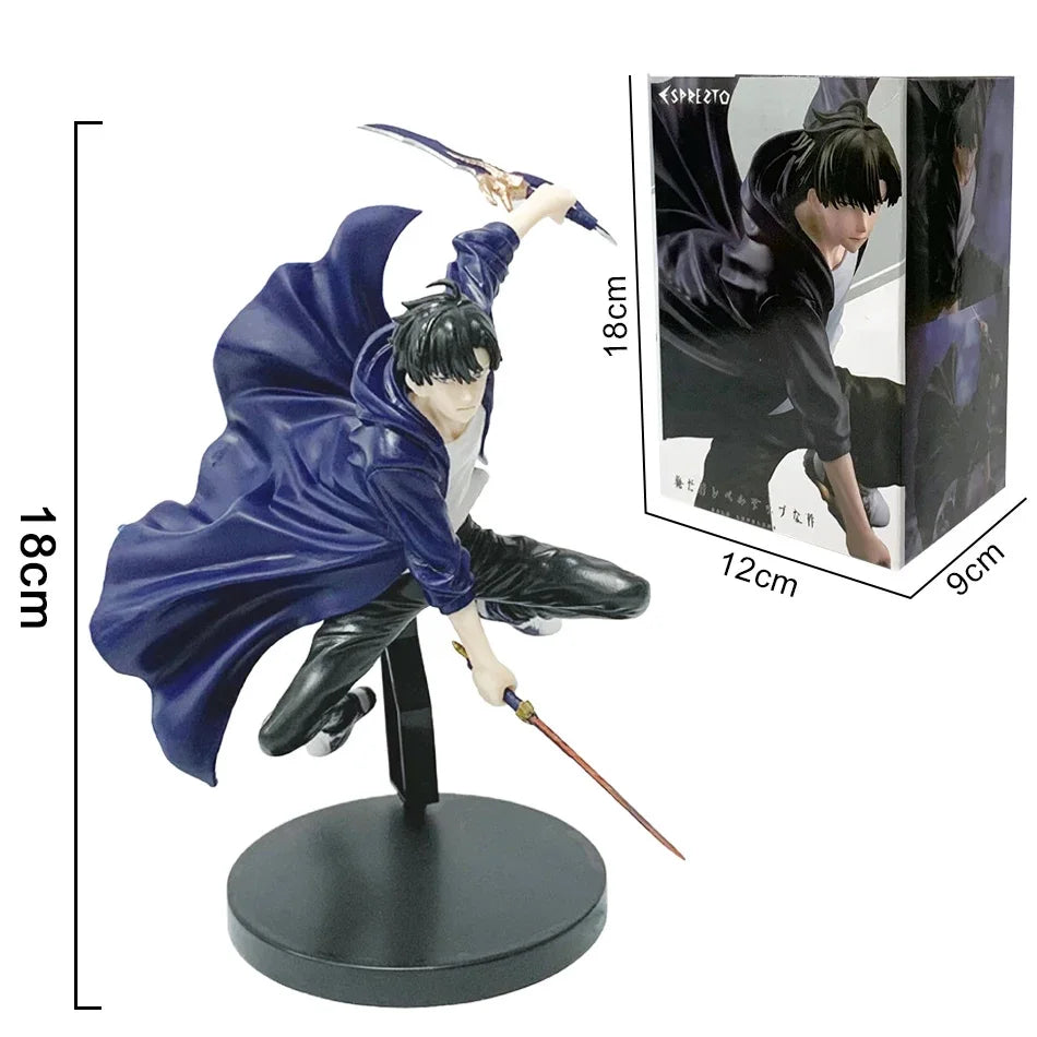 Solo Leveling Sung Jin woo Anime Figure Ore dake Level Up na Ken Shun Mizushino Anime Figures Collectible Model Doll Toys Gifts Beauty World Shop