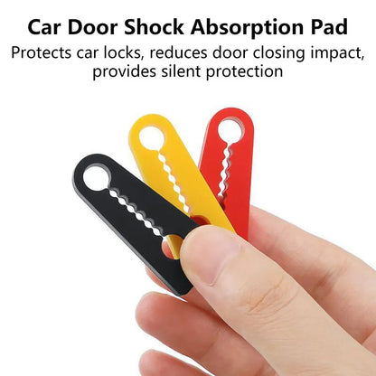1/4pcs Car Door Shock Absorber Universal Car Door Buckle Soundproof Deadener Damper Cushion Anti-Vibration Buffer Pad 2026 New Beauty World Shop