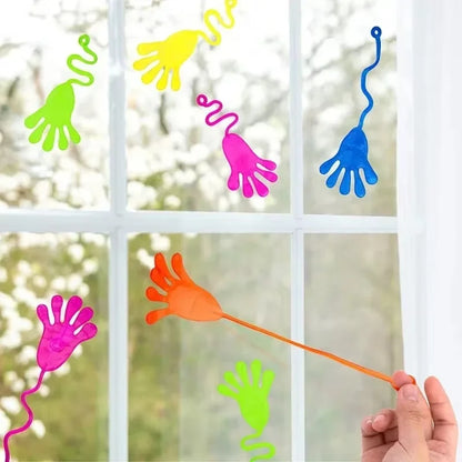 1-30pcs Mini Fun Sticky Hands Sensory Toys for Kids Birthday Party Favors Classroom Prizes Kids Prank  Novelty Gift Party Beauty World Shop