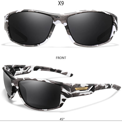 LOISRUBY Polarized Fishing Sunglasses Men Camouflage Driving Outdoor Sports Cycling Running Goggles UV400 Tackle Eyewear Beauty World Shop