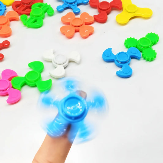 1/20pcs Mini Fingertip Gyro Spinner Colorful Spinning Toys for Kid Party Favor Toys Rotating Gyroscope Decompression Gifts Beauty World Shop