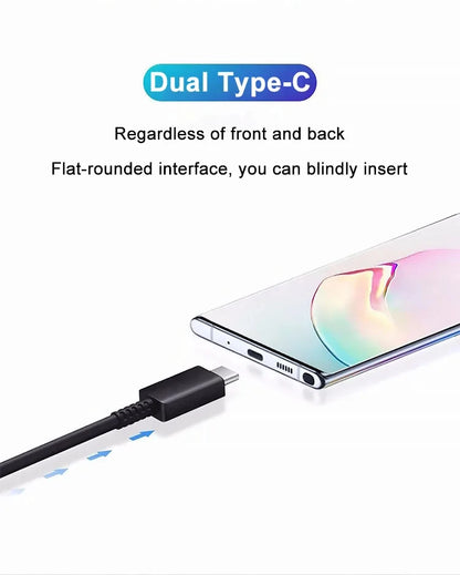2PCS PD 45W USB C Cable For Samsung Galaxy S20 S21 S22 S23 Ultra Note 10 5G 20 A53 A54 Super Fast Charging USB Type C Data Cable Beauty World Shop