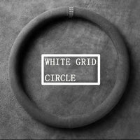 Round white line