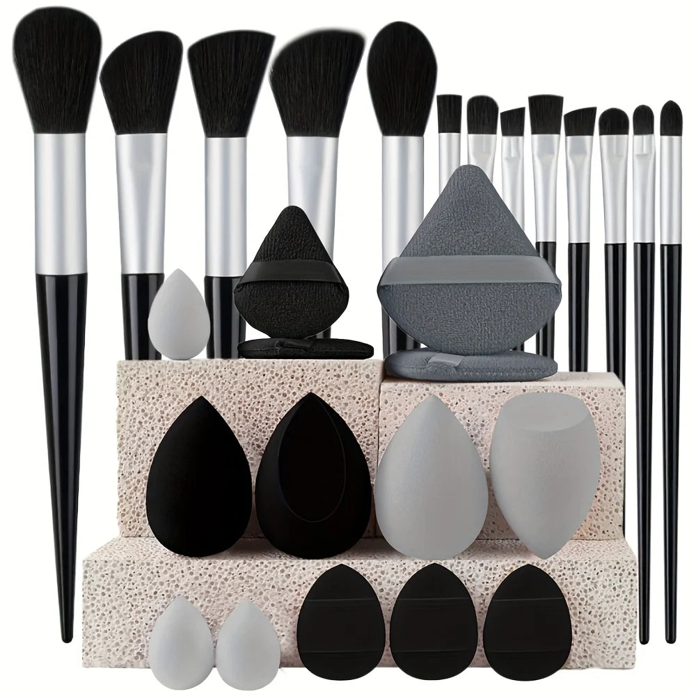 Makeup Brushes 8-29Pcs Makeup Kit Professional Women Cosmetic Soft Powder Brush Eyeshadow Foundation Full Set Travel Beauty Tool Beauty World Shop