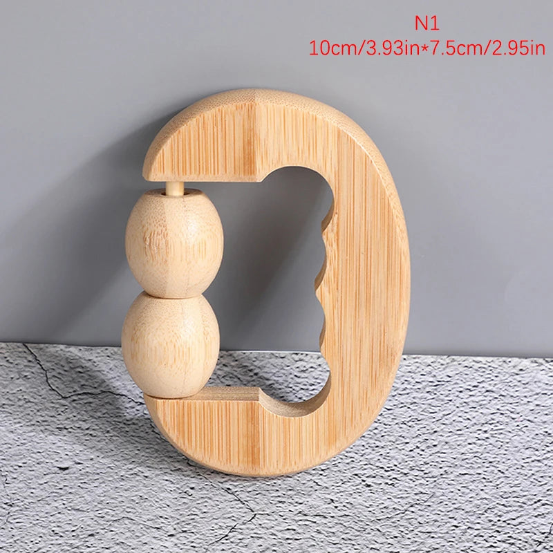 Wooden Massage Roller Portable Massage Tools For Face Neck Muscle Relax Head Foot Massager Stick Body Relaxation Beauty Health Beauty World Shop