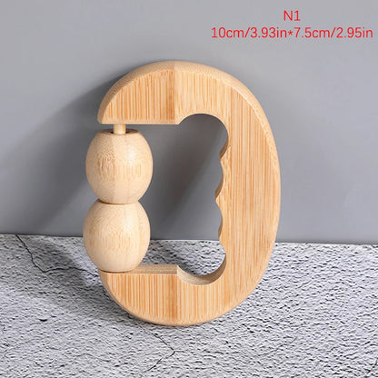 Wooden Massage Roller Portable Massage Tools For Face Neck Muscle Relax Head Foot Massager Stick Body Relaxation Beauty Health Beauty World Shop