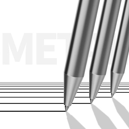 Deli Metal Sign Pen, Gel Ink Pens, Golden Silver Color, Metallic Writing Pen, Office Supplies, 0.5mm Beauty World Shop