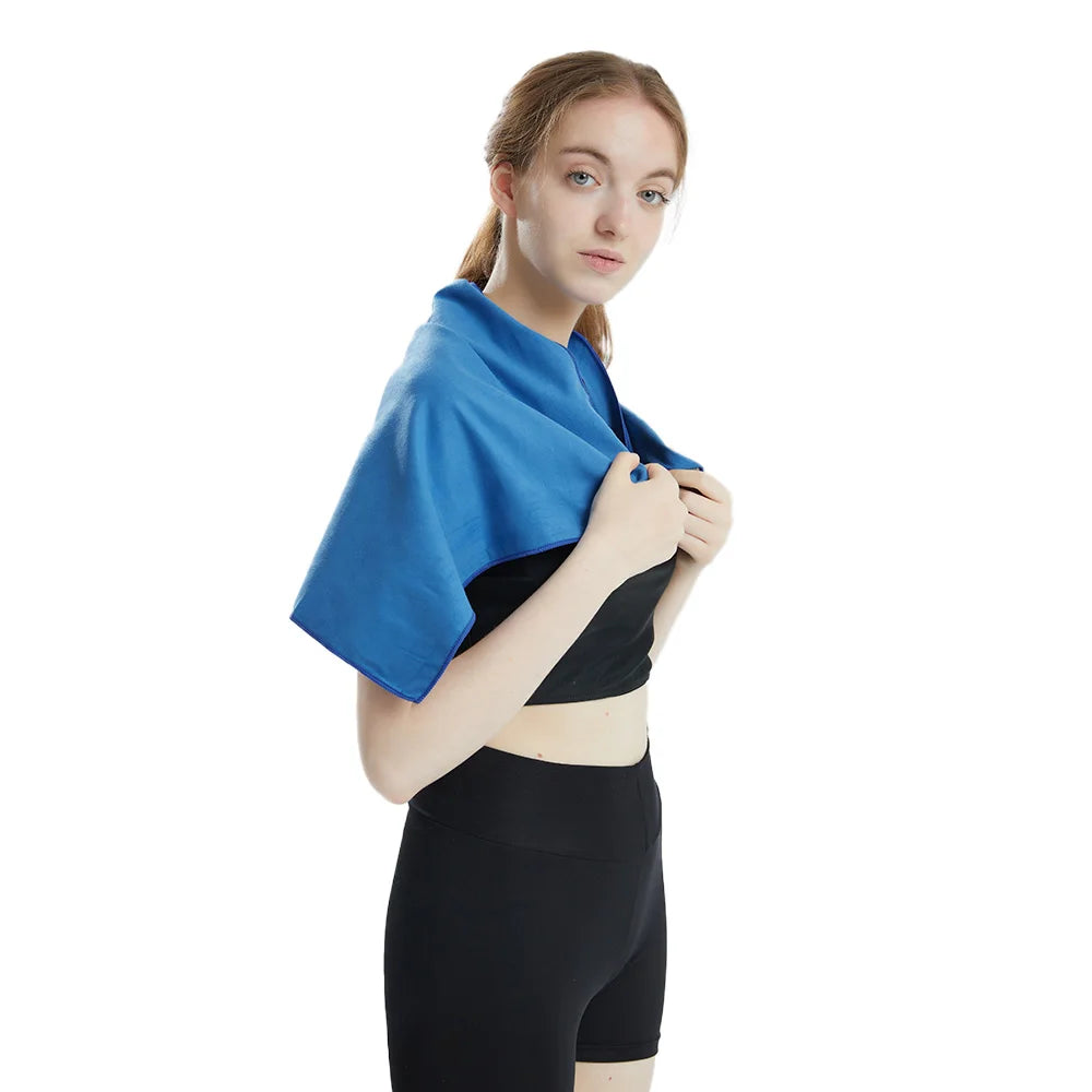 Microfiber Towel Quick Dry Towel Travel Towel Sports Towel Beach Towel Sandproof Soft Light Towel For Swim, Yoga, Gym Beauty World Shop