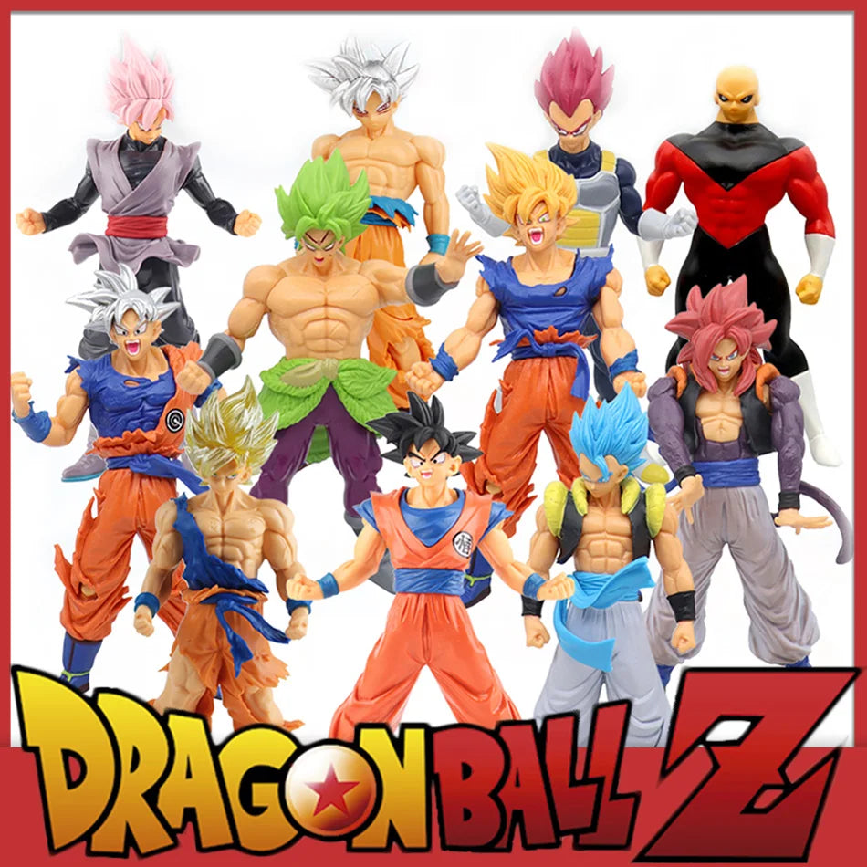 18 cm Son Goku Super Saiyan Figure Anime Dragon Ball Goku DBZ Action Figure Toys Model Gifts Collectible Figurines for Kids Toys Beauty World Shop