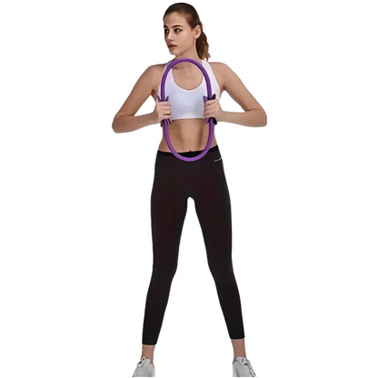 1Pcs Brand New Yoga Fitness Ring Circle Pilates Women Girl Exercise Home Resistance Elasticity Gym Workout Accessories Beauty World Shop