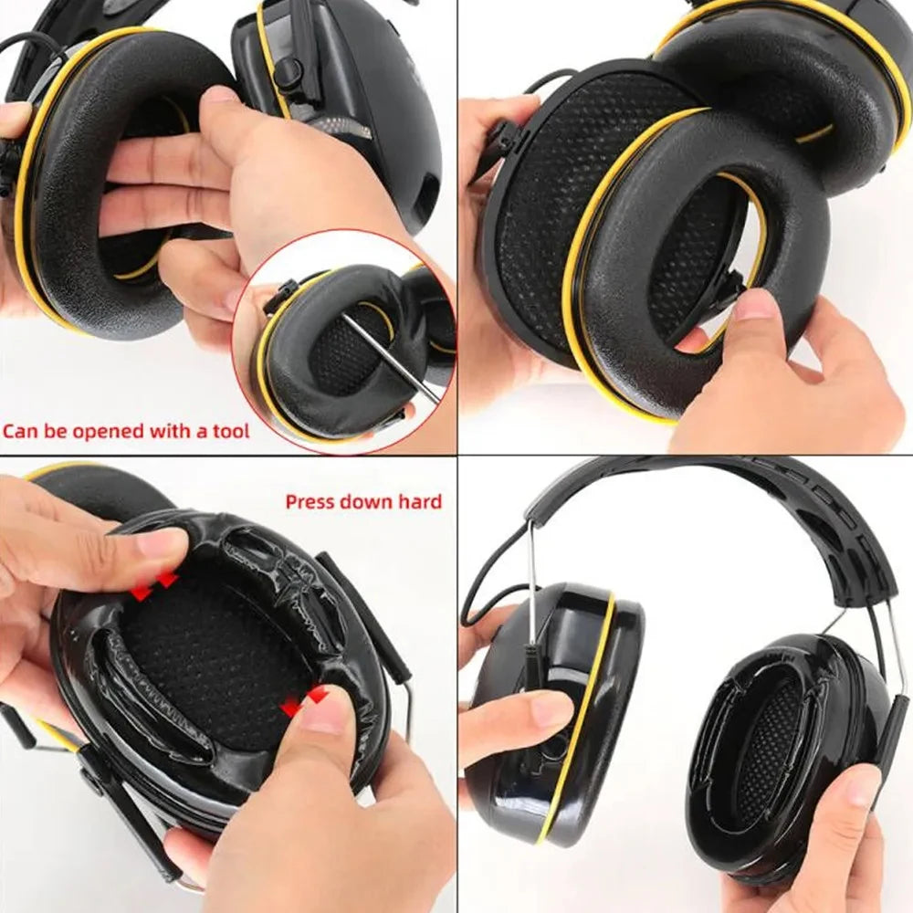 Tactical Headset Earmuffs Gel Ear Pad for 3M Peltor Sport Tactical Hearing Protection Headset Hunting Shooting Headset
