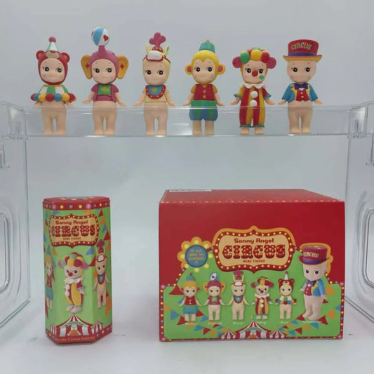 Sonny Angel Circus Series Blind box Action Figures Cute Mysterious Surprise Toy Anime Model Doll Child Christmas Gift Beauty World Shop