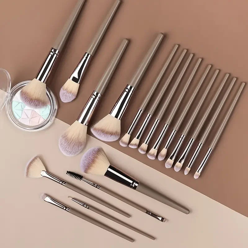 Professional 3-20PCS Makeup Brushes Set Soft Fluffy Foundation Eyeshadow Concealer Blending Blush Brush Kabuki Women Beauty Tool Beauty World Shop