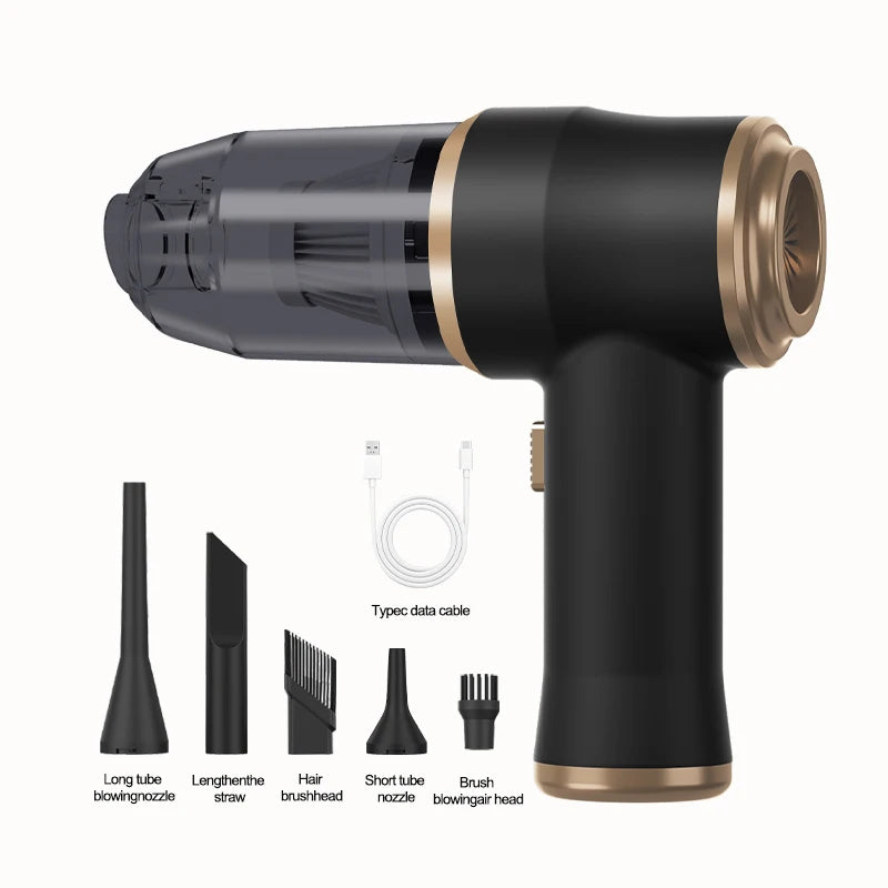 Wireless Car Vacuum Cleaner for Cleaning Bedroom Carpets Portable High Power Function Home Appliance Cleaning Machine Beauty World Shop