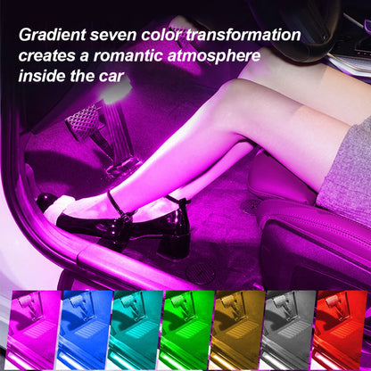 LED Car Mini Touch Light USB Charging Portable Auto Roof Ceiling Reading Night  Lamp Wireless Car Decoration Ambinet Light Beauty World Shop