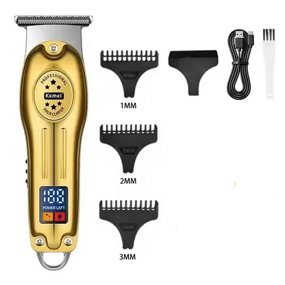 Kemei Hair Clippers KM-2628 KM-678 KM-2024 Professional Electric Beard Clipper Rechargeable Men's Shaver Hair Trimmer Kit Men Beauty Trend Shop