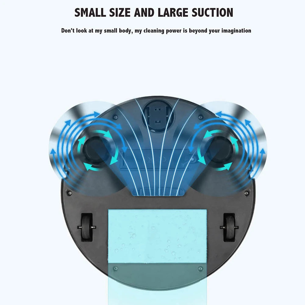 New Mini Sweeper Sweeping 3 In 1 Smart Sweeping Robot and Vacuuming Wireless Vacuum Cleaner Sweeping Robots For Home Use Beauty World Shop