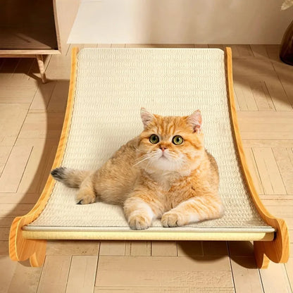 Wooden Cat Scratching Pads Multifuction Cats Sleeping Bed Detachable Wear-resistant Cat Scratch Board Kitten Grinding Cats Toys Beauty World Shop