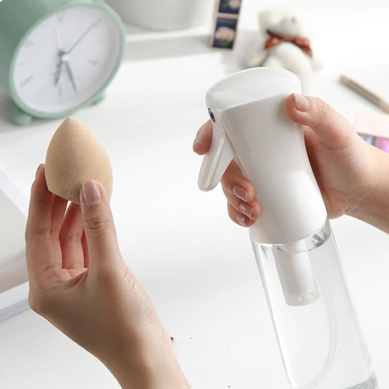 High Pressure Continuous Spray Bottle Hair Care Makeup Water Replenishing Spray Bottle Separate Bottle Press Mist Spray Bottle Beauty World Shop