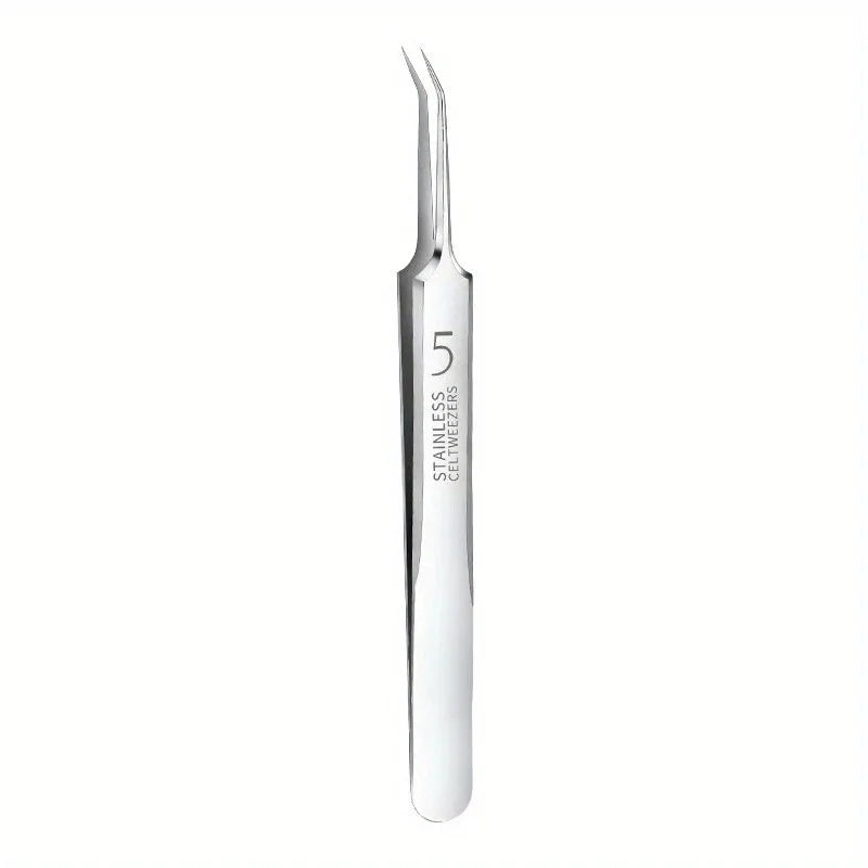 Easy-To-Use Stainless Steel Acne Extractor Set - Hypoallergenic Beauty Tweezers For Clear Skin, Perfect For Beginners Beauty Fashion