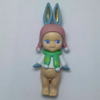 Sonny Angel Blind Box Winter Wonderland Series Mini Anime Figures Ornaments Dolls Fans Children Christmas Birthday Gift Beauty World Shop