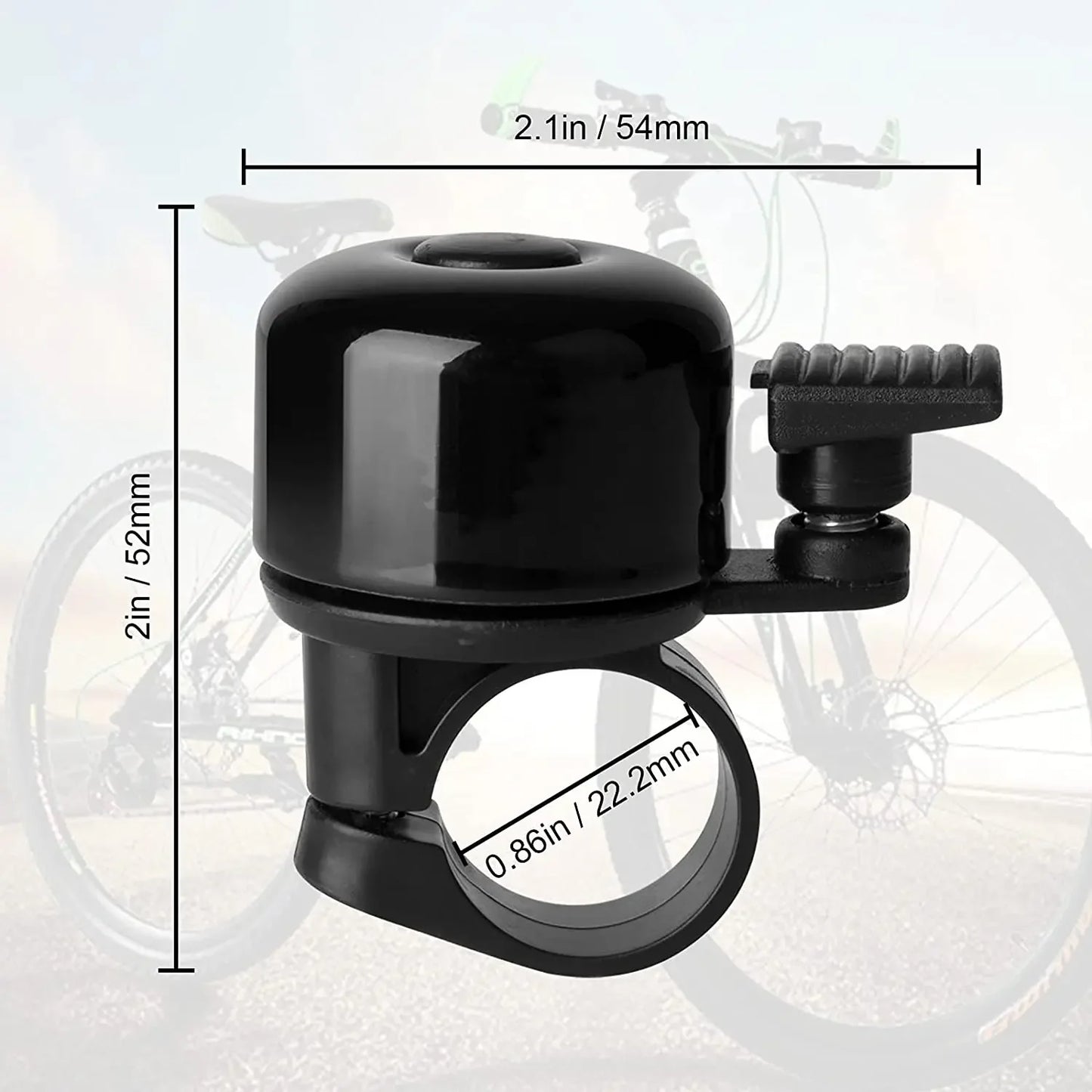 Bicycle Bell Alloy Mountain Road Bike Horn Sound Alarm For Safety Cycling Handlebar Bicycle Call Accessories Beauty World Shop
