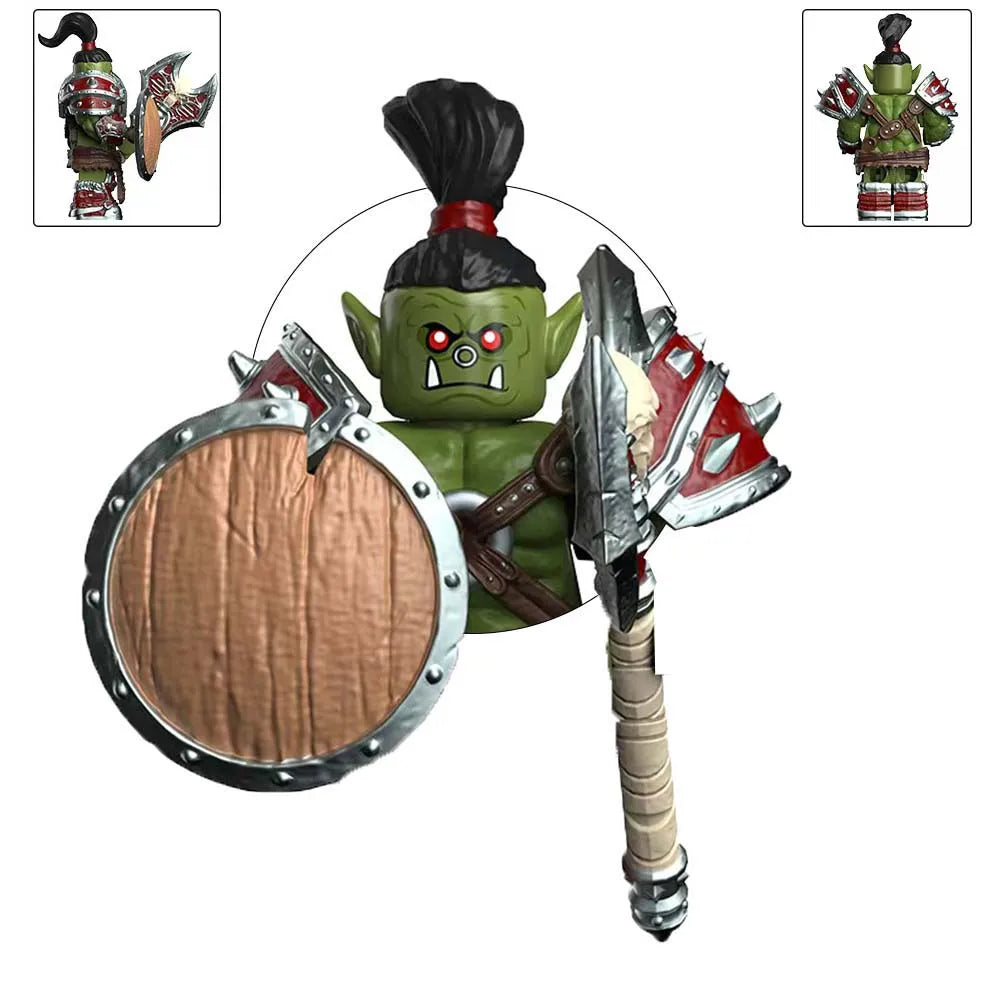 DT8905 Medieval Orcs Model Bricks Mini Compatible Assembly Action Figures Puzzle Cartoon Building Blocks Toy Birthday Gifts ﻿ Beauty World Shop