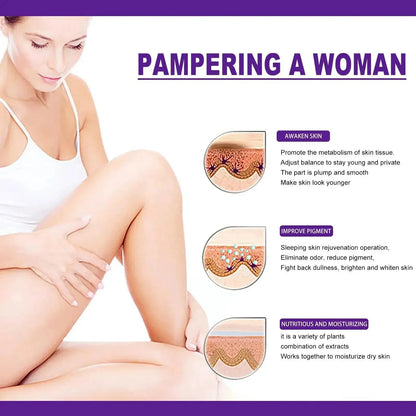 Women Lips Private Part Pink Underarm Intimate Whitening Dark Nipple Anal Bleaching Cream Skin Body Cream Body whitening Beauty World Shop