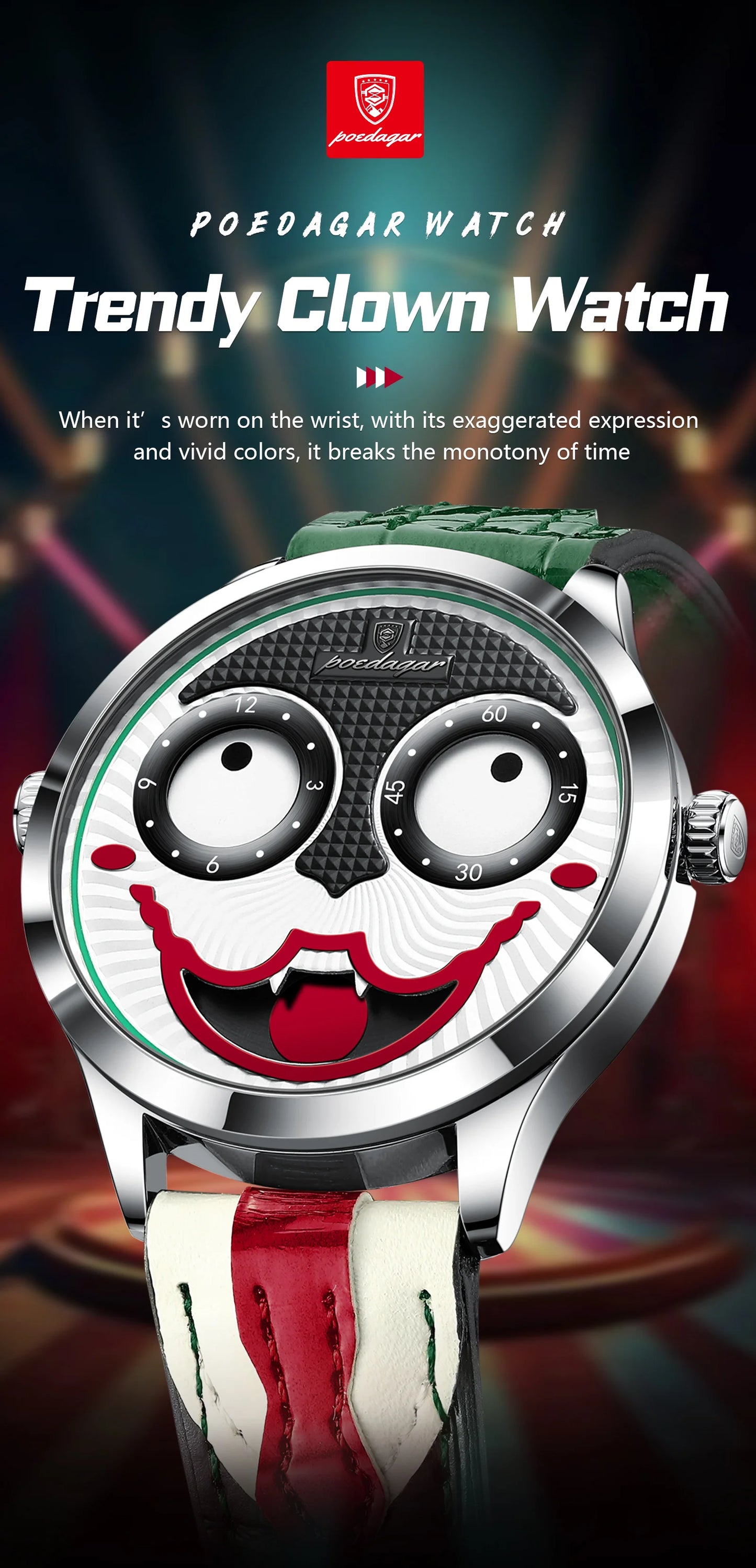 POEDAGAR Original Luxury Watch For Man Waterproof High Quality Male Wristwatch Quartz Leather Sports Fashion Men's Watches Reloj Beauty World Shop