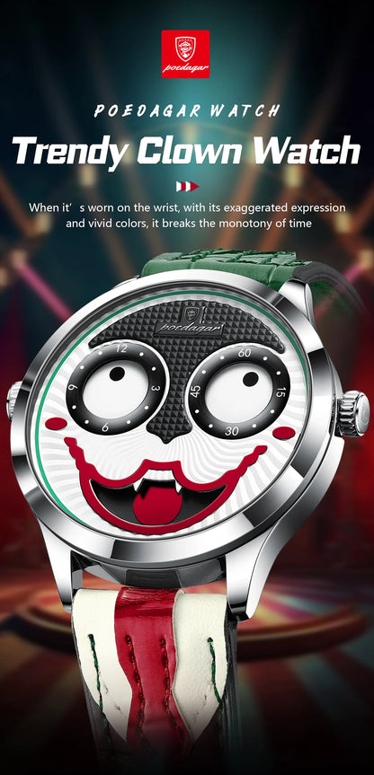 POEDAGAR Original Luxury Watch For Man Waterproof High Quality Male Wristwatch Quartz Leather Sports Fashion Men's Watches Reloj Beauty World Shop