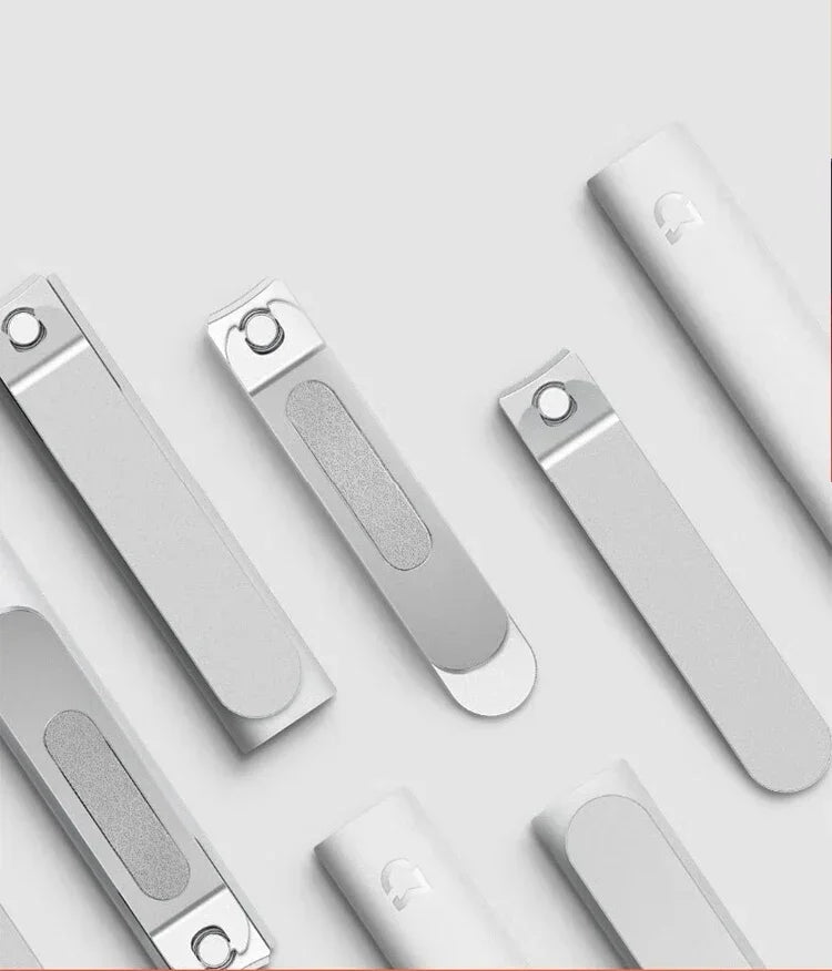 Nail Clipper 420 Stainless Steel Anti-Splash Trimmer with File, Portable Nail Cutter for Manicure Pedicure