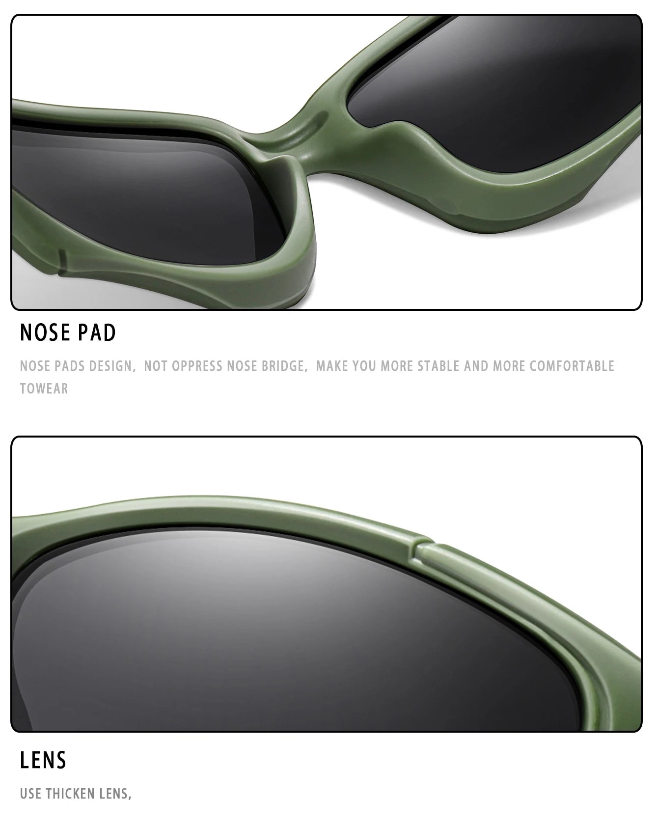 Polarized Fishing Sunglasses for Men Women Classic Camouflage Shades with UV Protection for Outdoor Driving Cycling Hiking Beauty World Shop