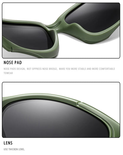 Polarized Fishing Sunglasses for Men Women Classic Camouflage Shades with UV Protection for Outdoor Driving Cycling Hiking Beauty World Shop