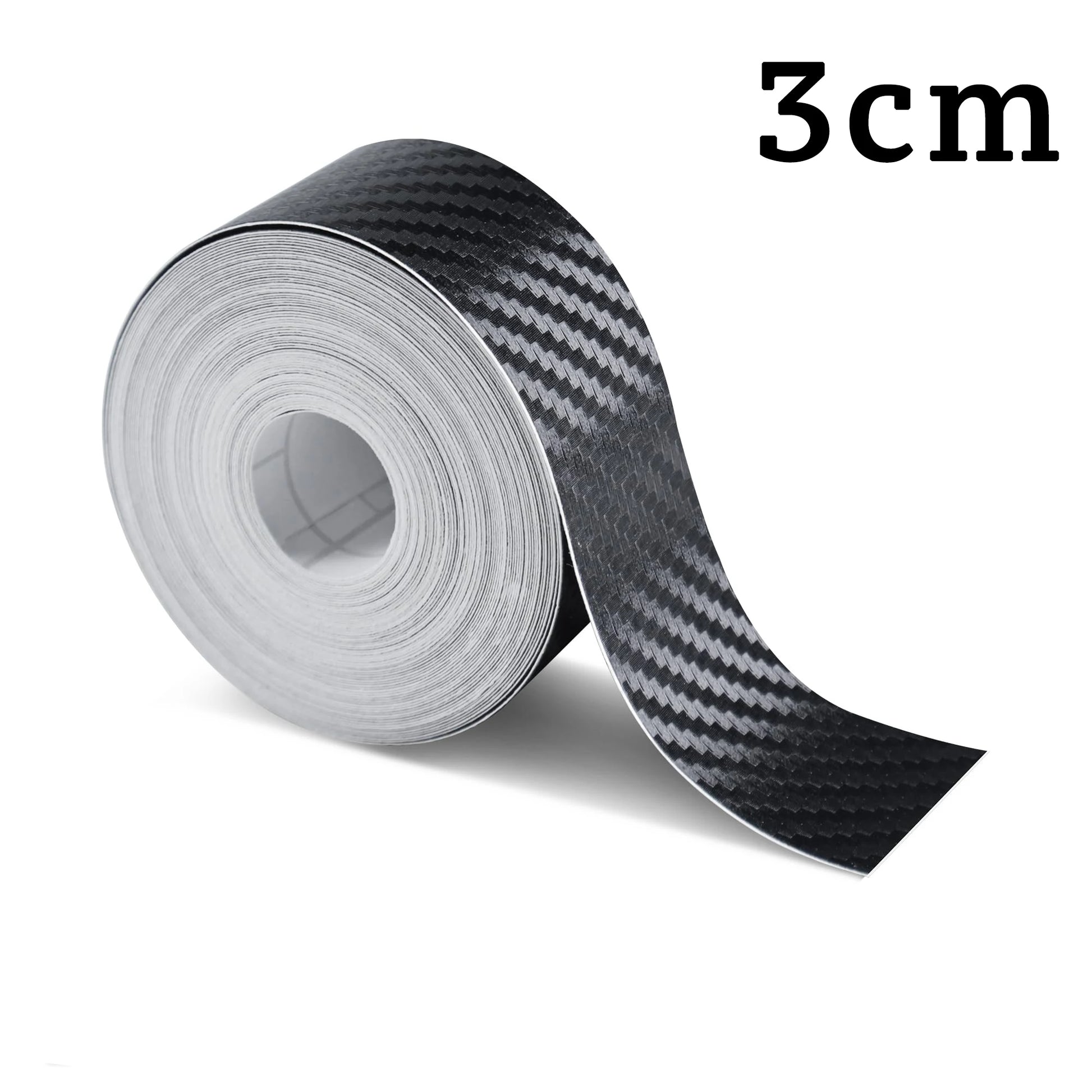 1-10m Nano Carbon Fiber Car 3D Tape Sticker Door Mirror Paste Protector Strip DIY Protection Protective Film Waterproof Adhesive Beauty World Shop