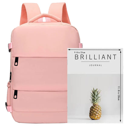 Graceful Stylish Multi-color Backpack Adjustable-strap Lightweight for Commute Daily Use Casual Functional Bag Beauty World Shop