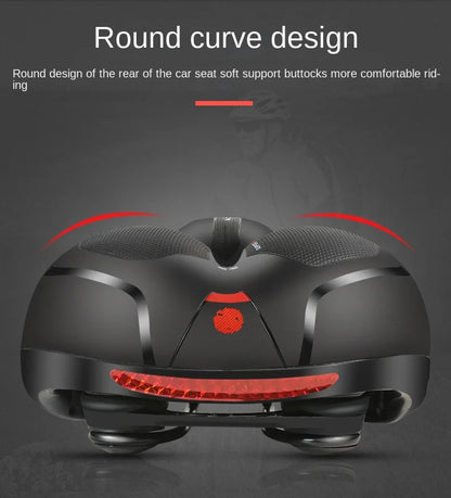 ESLNF Hollow Breathable Bicycle Saddle MTB Road Bike Saddle Shock Absorbing Comfortable Big Butt Bike Seat Bicycle  Accessories Beauty World Shop