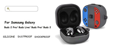 For Samsung Galaxy Buds 2 Pro Case For Samsung Buds Pro Live FE Case Soft Silicone Cover Galaxy Buds2 Pro Buds live Capa Funda