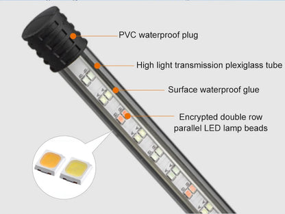 Waterproof LED Aquarium Light Fish Tank Underwater Lamp Clip Light Aquariums Decor Lighting Submersible Lamp Plant Grow 220-240V Beauty World Shop