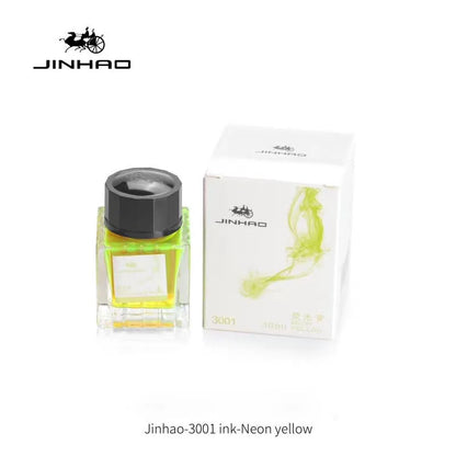 JINHAO 30ml Fountain Pen Ink Non-carbon Cartridge Refill Glass Bottled Fountain Pen Ink Stationery Office School Supplies Beauty World Shop
