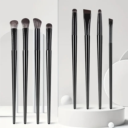 8-piece set of eye shadow makeup set brushes create perfect eye makeup, precise eye shadow, eyeliner pen, contour, soft bristles Beauty World Shop